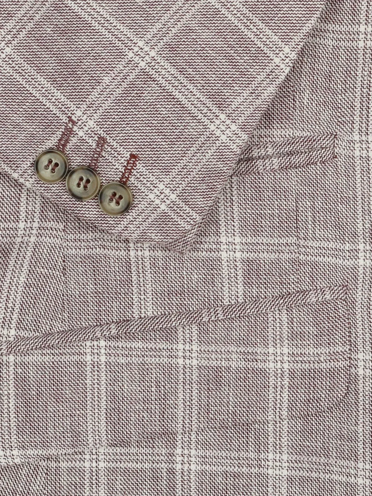 Coes Linen Blend Check Jacket