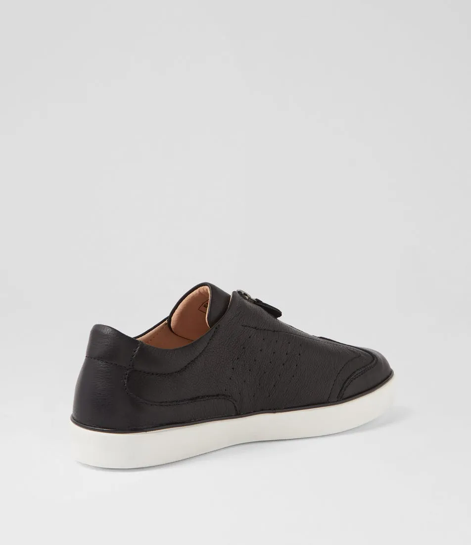 COLORADO Enact Black Leather Sneakers