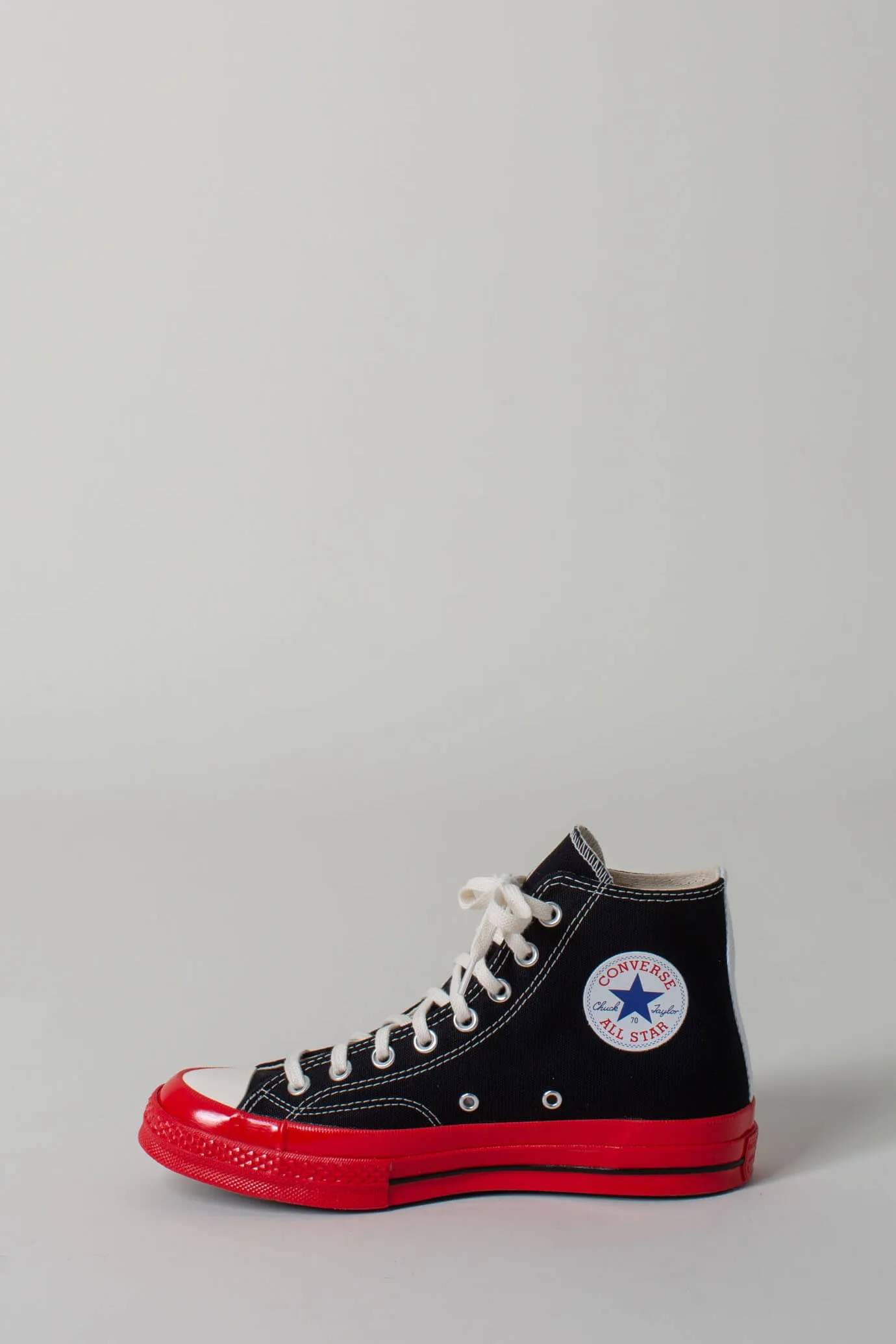 Converse CDG Play High Red Sole