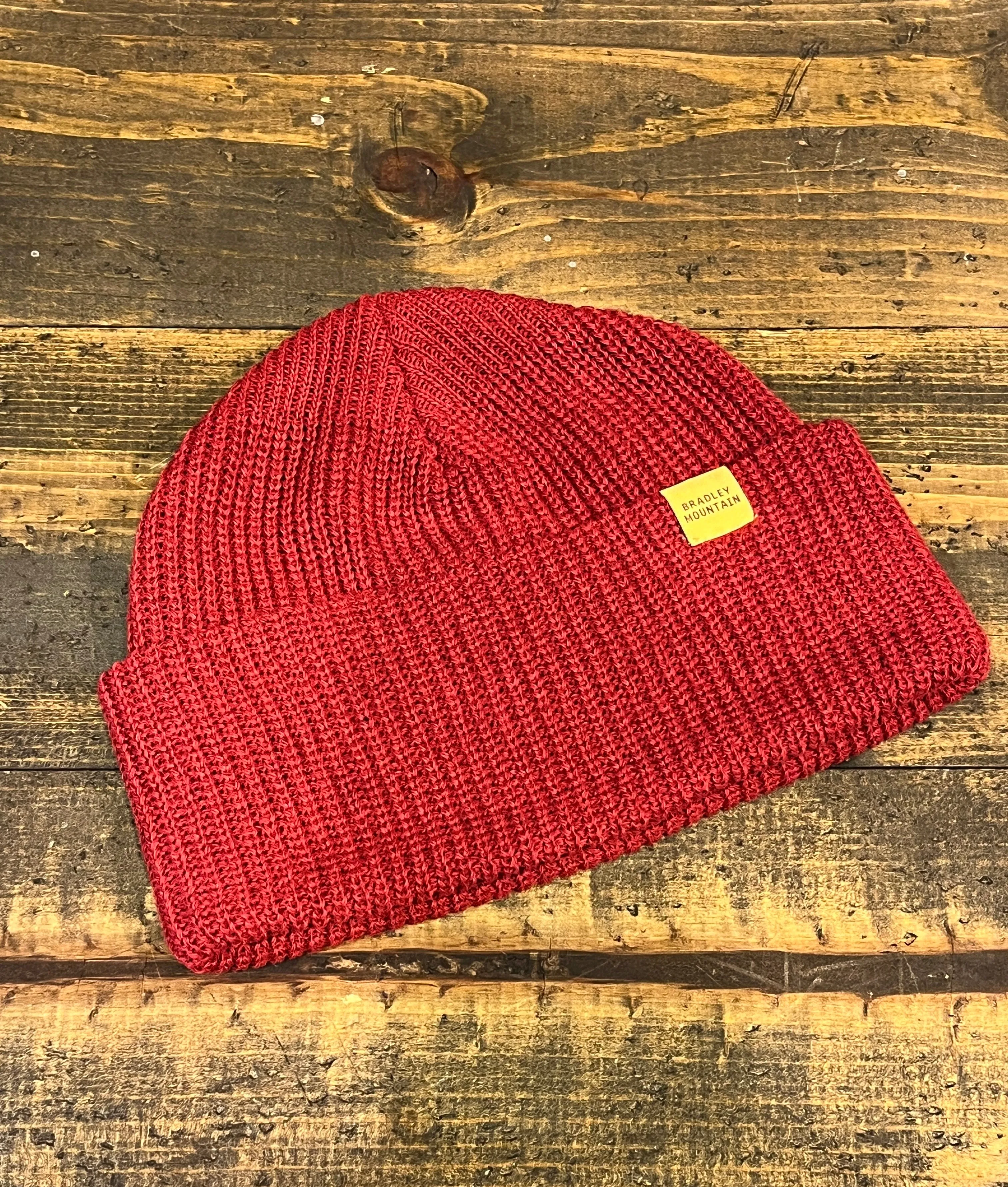 Cotton Watch Cap - Red