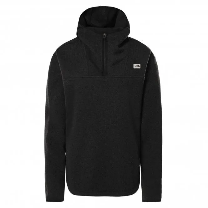 Crescent Popover Womens Hoodie - TNF Black/Heather