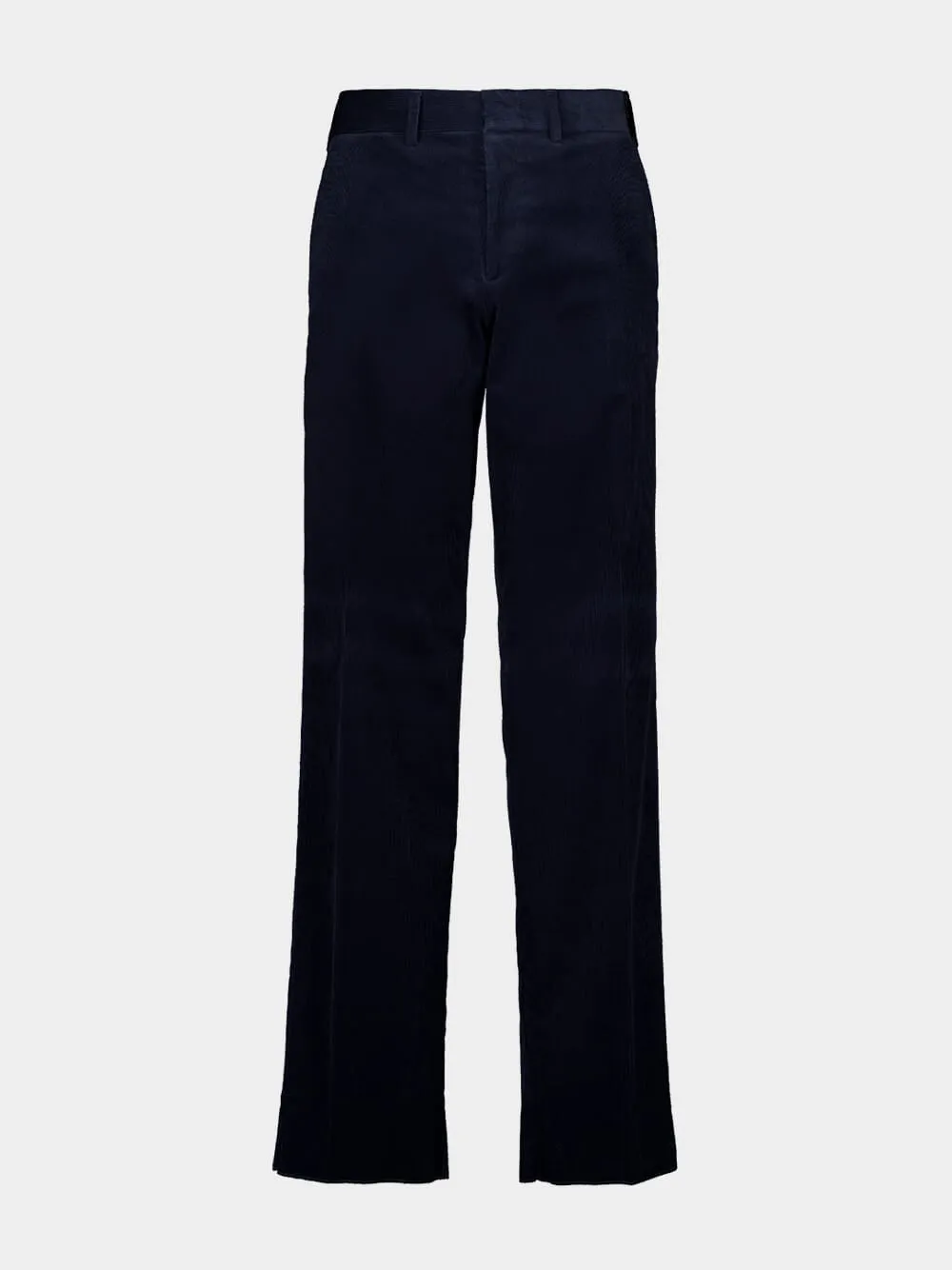 Dark Blue Corduroy Trousers