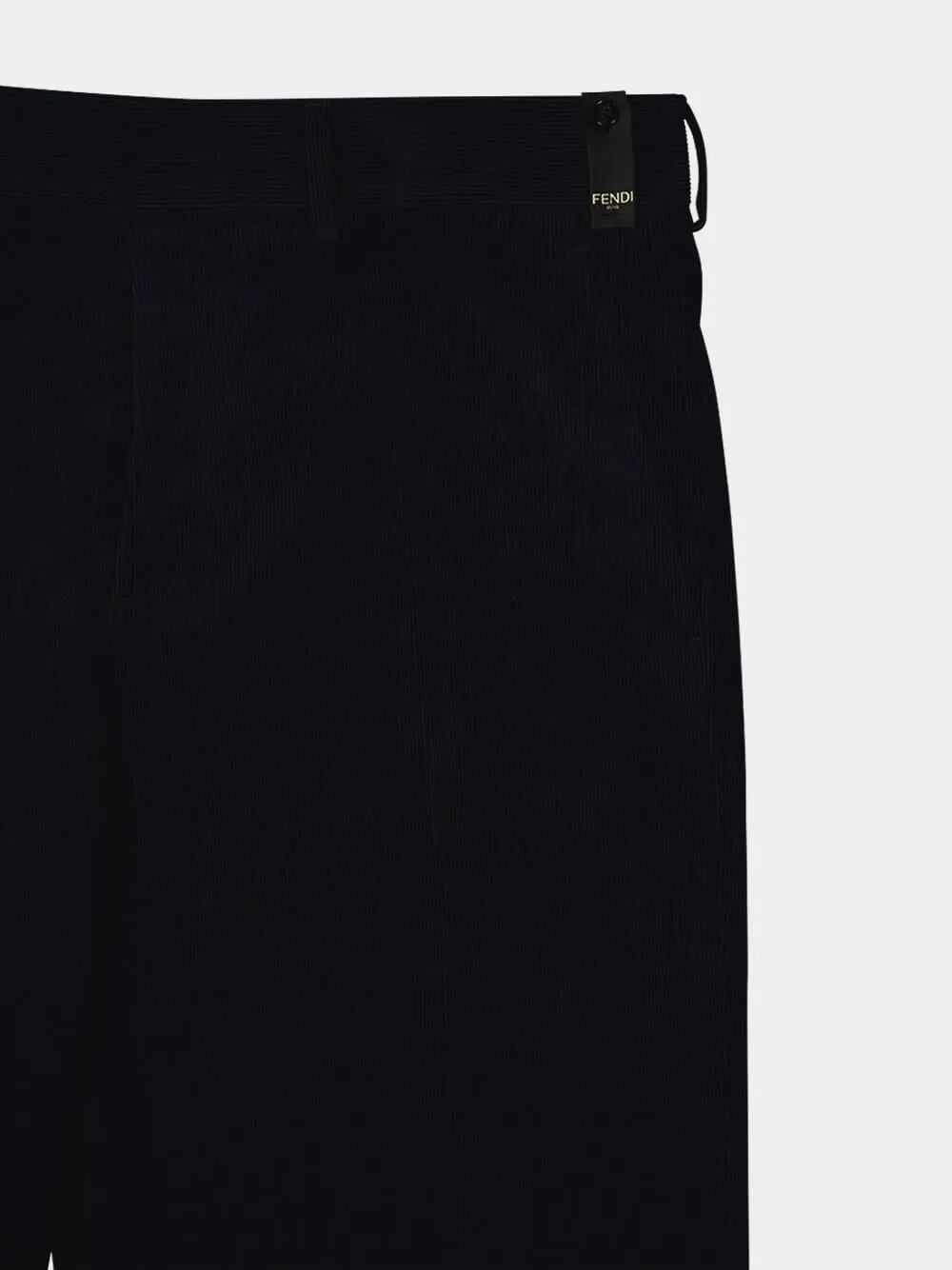 Dark Blue Corduroy Trousers