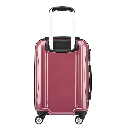 Delsey Luggage Helium Aero International Carry On Expandable Spinner Trolley, Peony