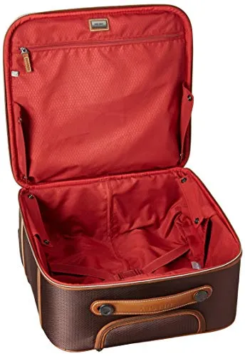 DELSEY Paris Chatelet Soft Air Luggage Under-Seater with 2 Wheels, Chocolate, Carry-on 16 Inch