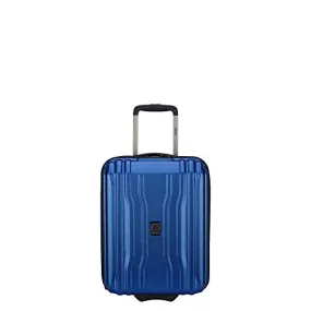 DELSEY Paris Cruise Lite Hardside 2.0 Luggage Under-Seater with 2 Wheels, Blue, Carry-on 19 Inch