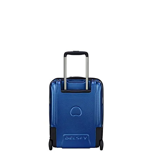 DELSEY Paris Cruise Lite Hardside 2.0 Luggage Under-Seater with 2 Wheels, Blue, Carry-on 19 Inch