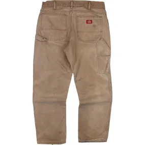 Dickies Carpenter Workwear Trousers Beige