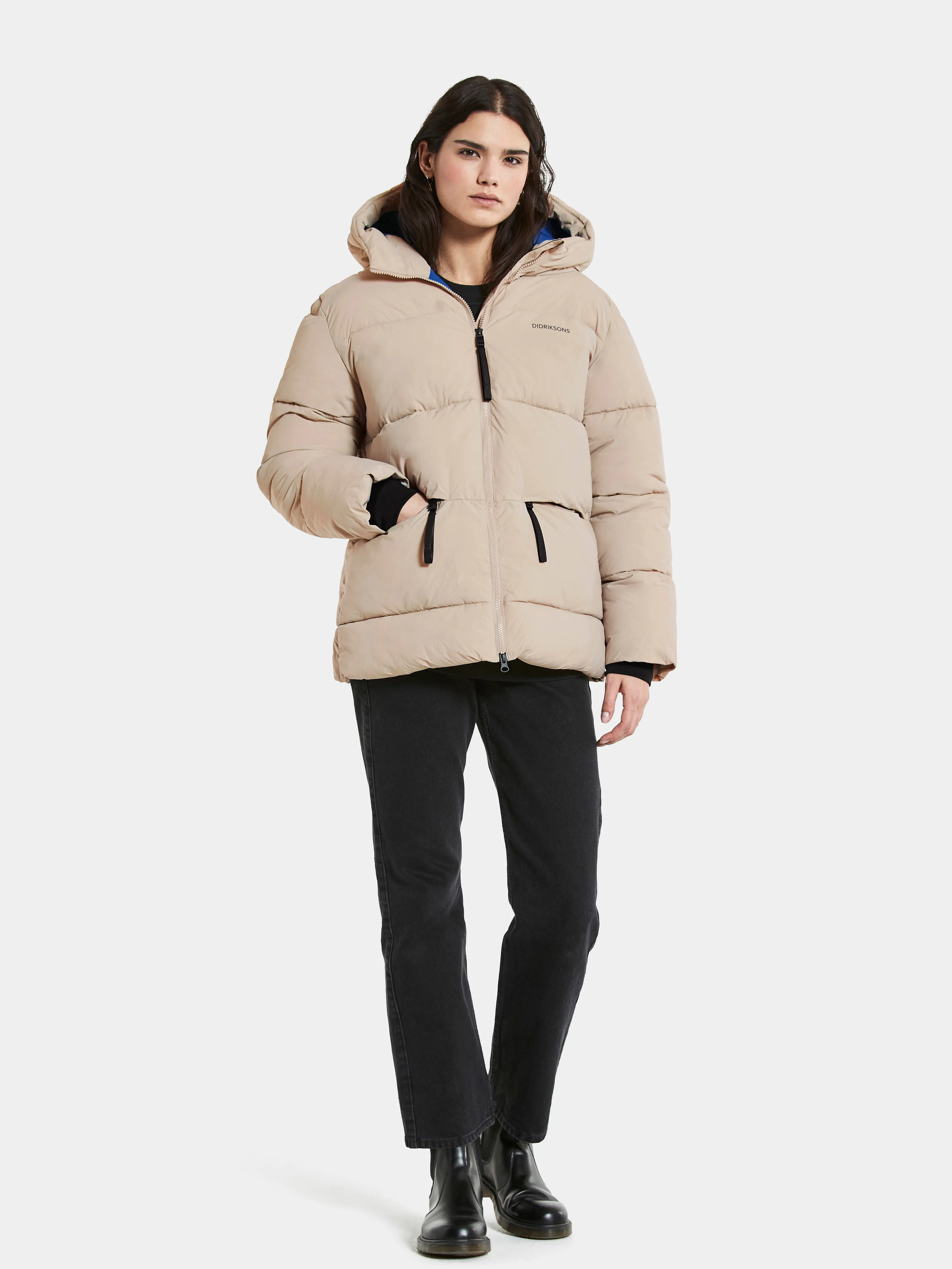 Didriksons Nomi Women's Jacket 2 Clay Beige | Buy Didriksons Nomi Women's Jacket 2 Clay Beige here | Outnorth