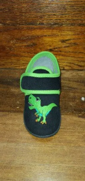 Dino Slipper Black