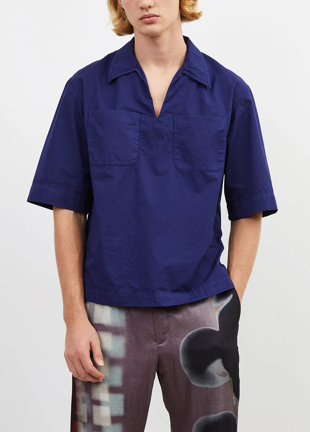 Dries Van Noten -  Calix Pullover Short-sleeve Shirt - Shirt