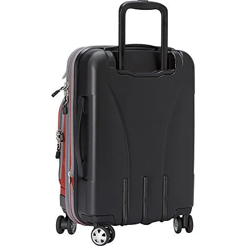 eBags TLS Hybrid (Hardside/Softside) Spinner Expandable Luggage - 22-inch - Carry-On - (Eggplant)