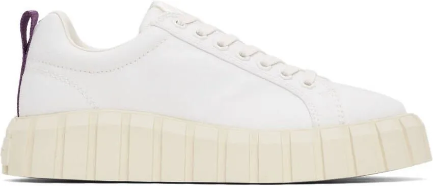 Eytys White Canvas Odessa Sneakers