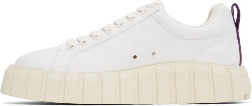 Eytys White Canvas Odessa Sneakers