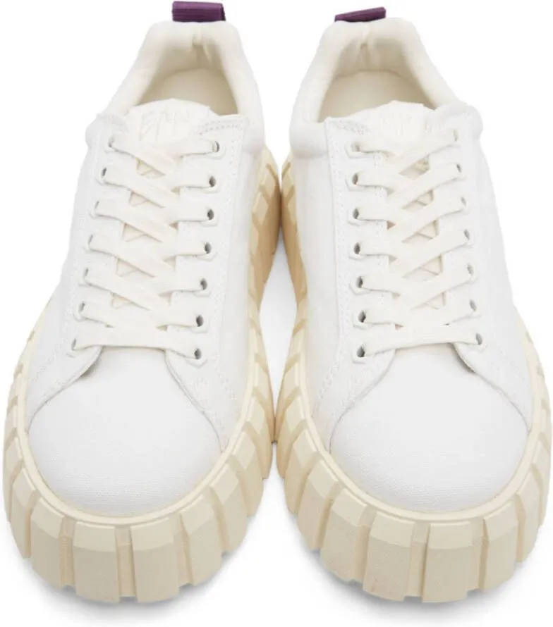 Eytys White Canvas Odessa Sneakers