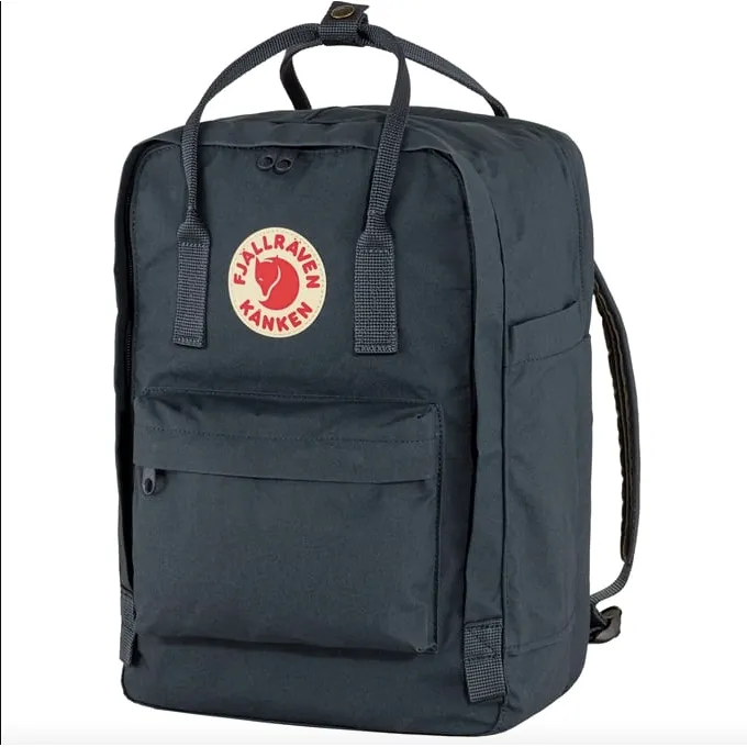 Fjallraven Kanken Laptop 15 Backpack in Navy