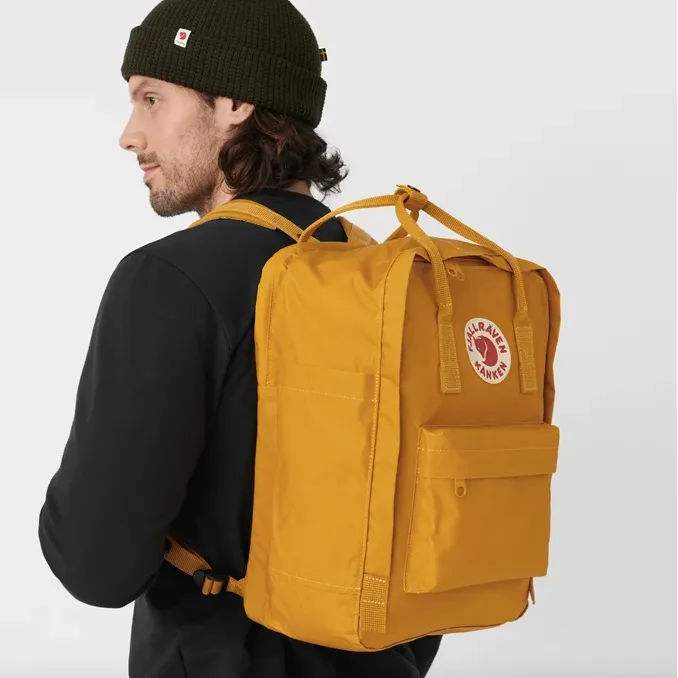 Fjallraven Kanken Laptop 15 Backpack in Navy