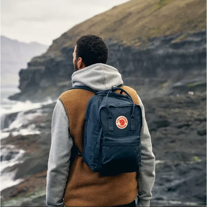 Fjallraven Kanken Laptop 15 Backpack in Navy