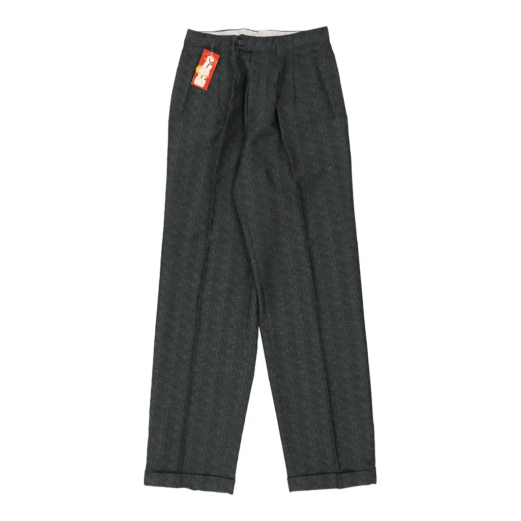 Fortex Trousers - 28W 33L Green Wool Blend