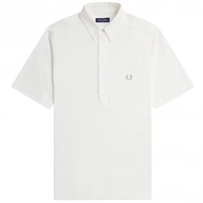 Fred Perry  Pullover Shirt - Snow White