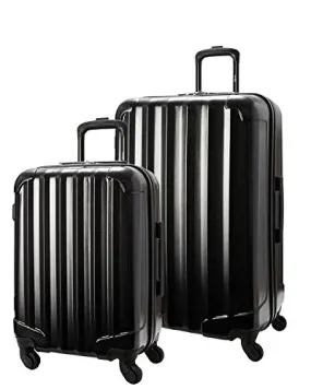 Genius Pack 2 Piece Aerial Hardside Lightweight Luggage Set 21 Carry On, 29 Upright