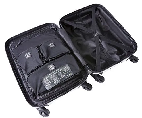 Genius Pack 2 Piece Aerial Hardside Lightweight Luggage Set 21