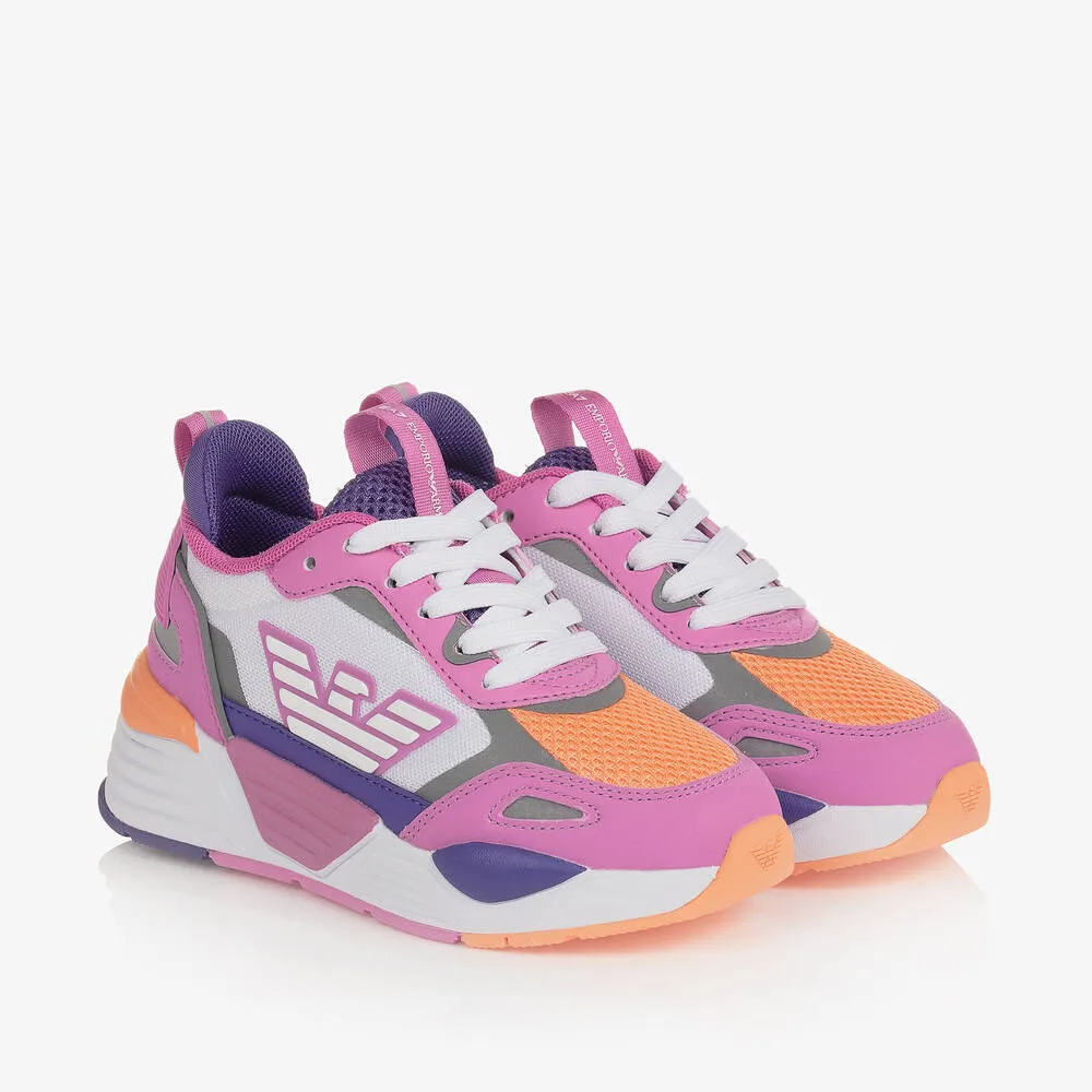 Girls Pink Ace Runner Trainers