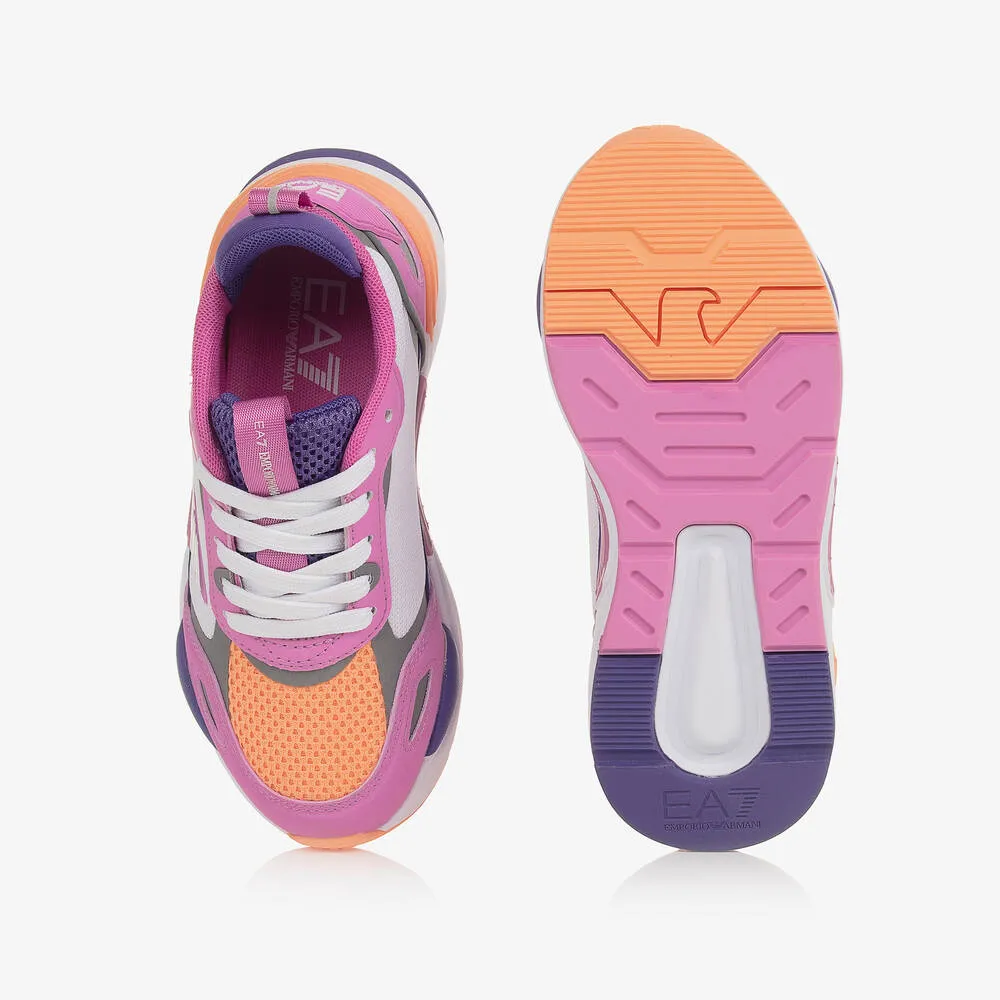 Girls Pink Ace Runner Trainers