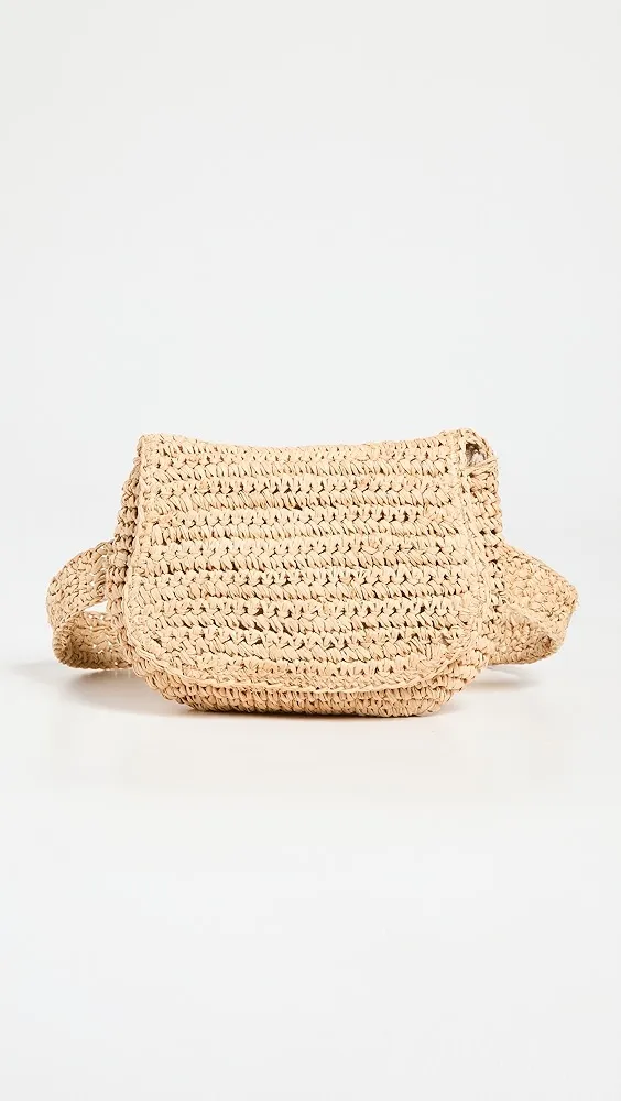 Hat Attack   Straw Belt Bag 