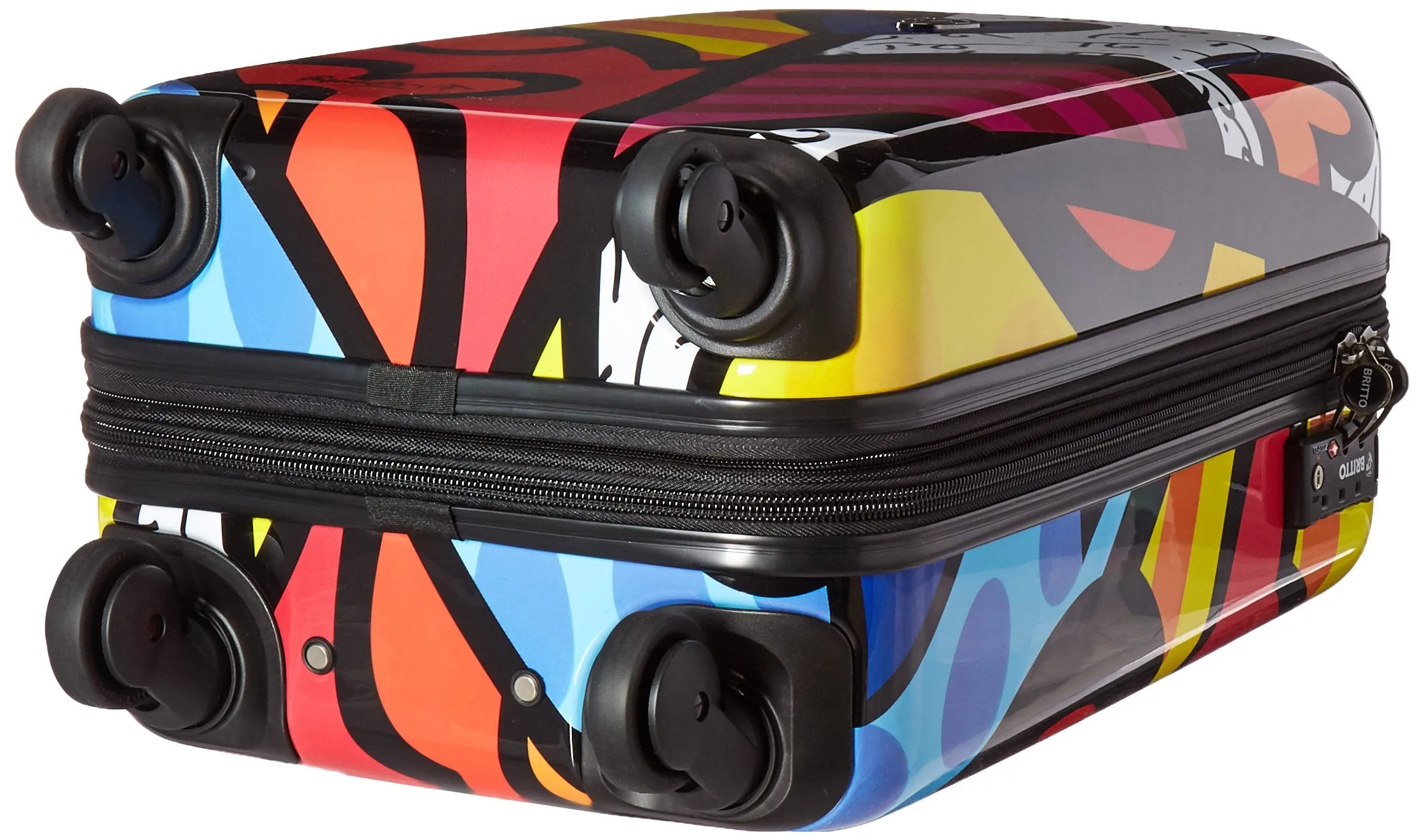 Heys America Multi -Britto A New Day 21-Inch Carry-on Spinner Luggage