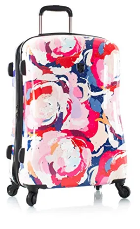 Heys America Spring Blossom Fashion 21 Carry-On Spinner Luggage With TSA Lock