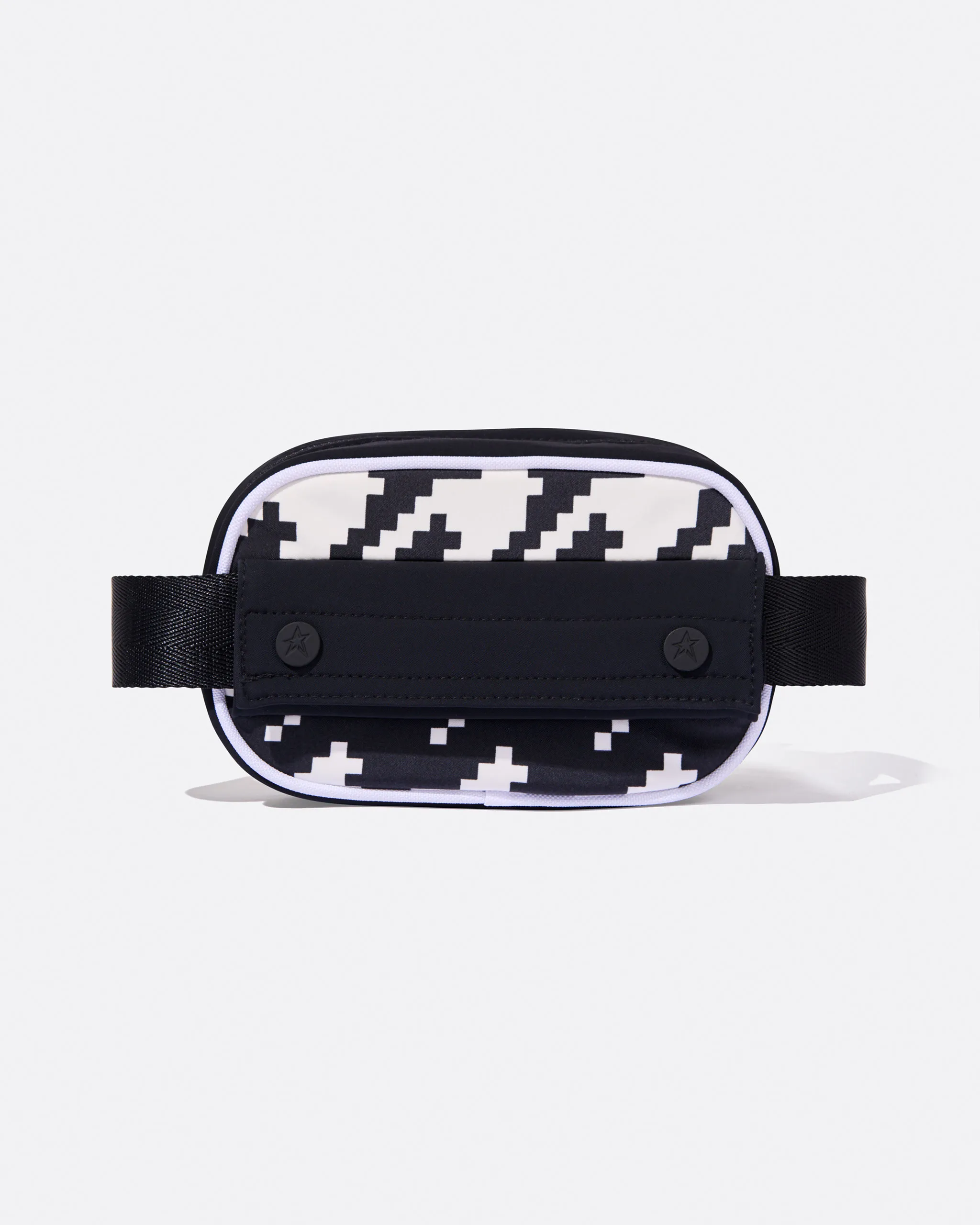 Houndstooth Star Belt Bag