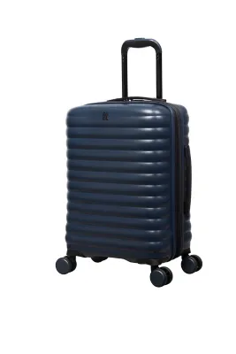 IT Luggage Speedbump 8 Wheel 48cm Hard Case - Navy Blue | Holiday Shop | George at ASDA