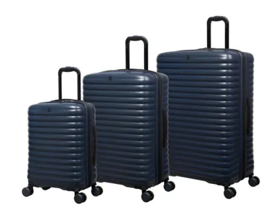 IT Luggage Speedbump 8 Wheel 48cm Hard Case - Navy Blue | Holiday Shop | George at ASDA