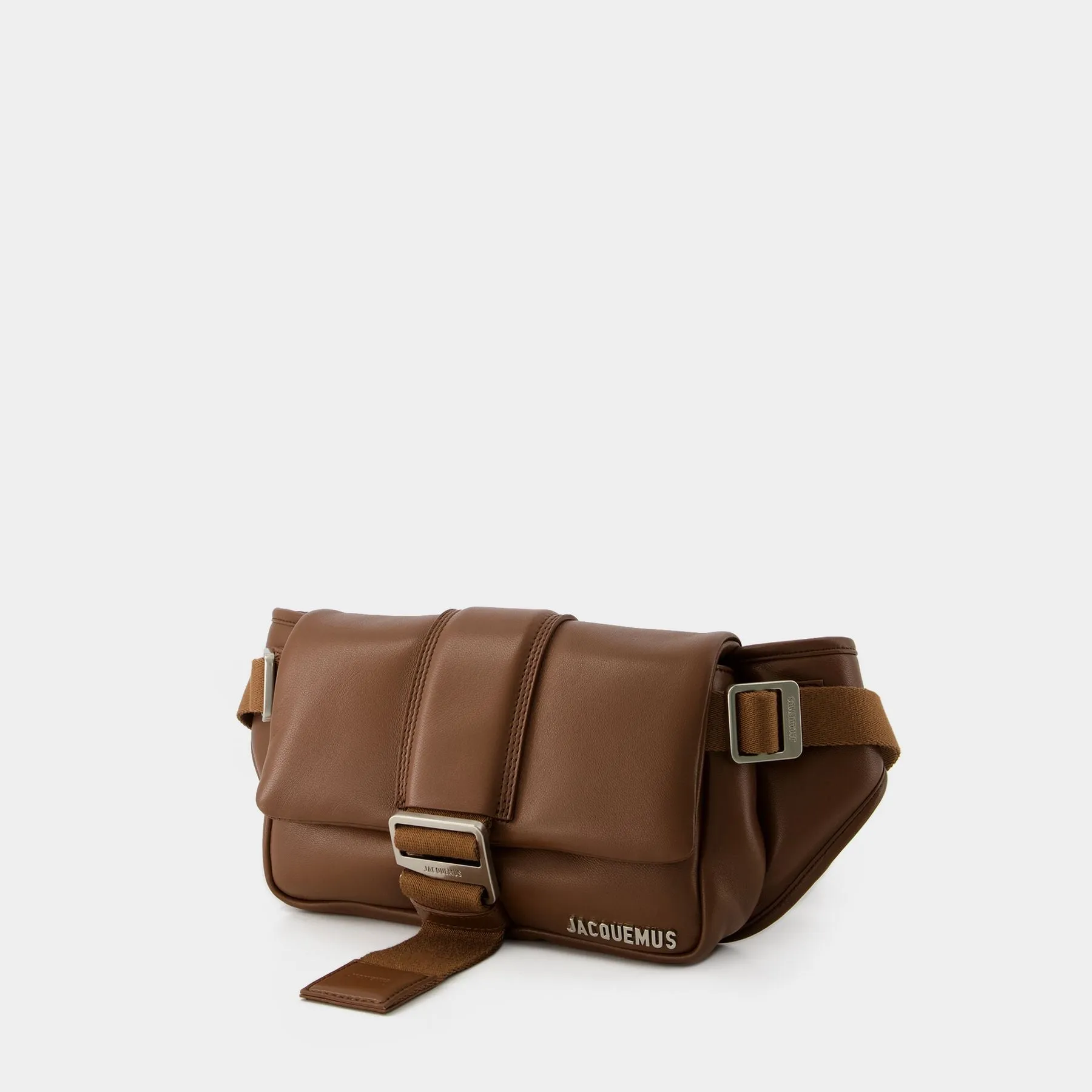 Jacquemus  Bambimou Belt Bag - Jacquemus - Leather - Brown