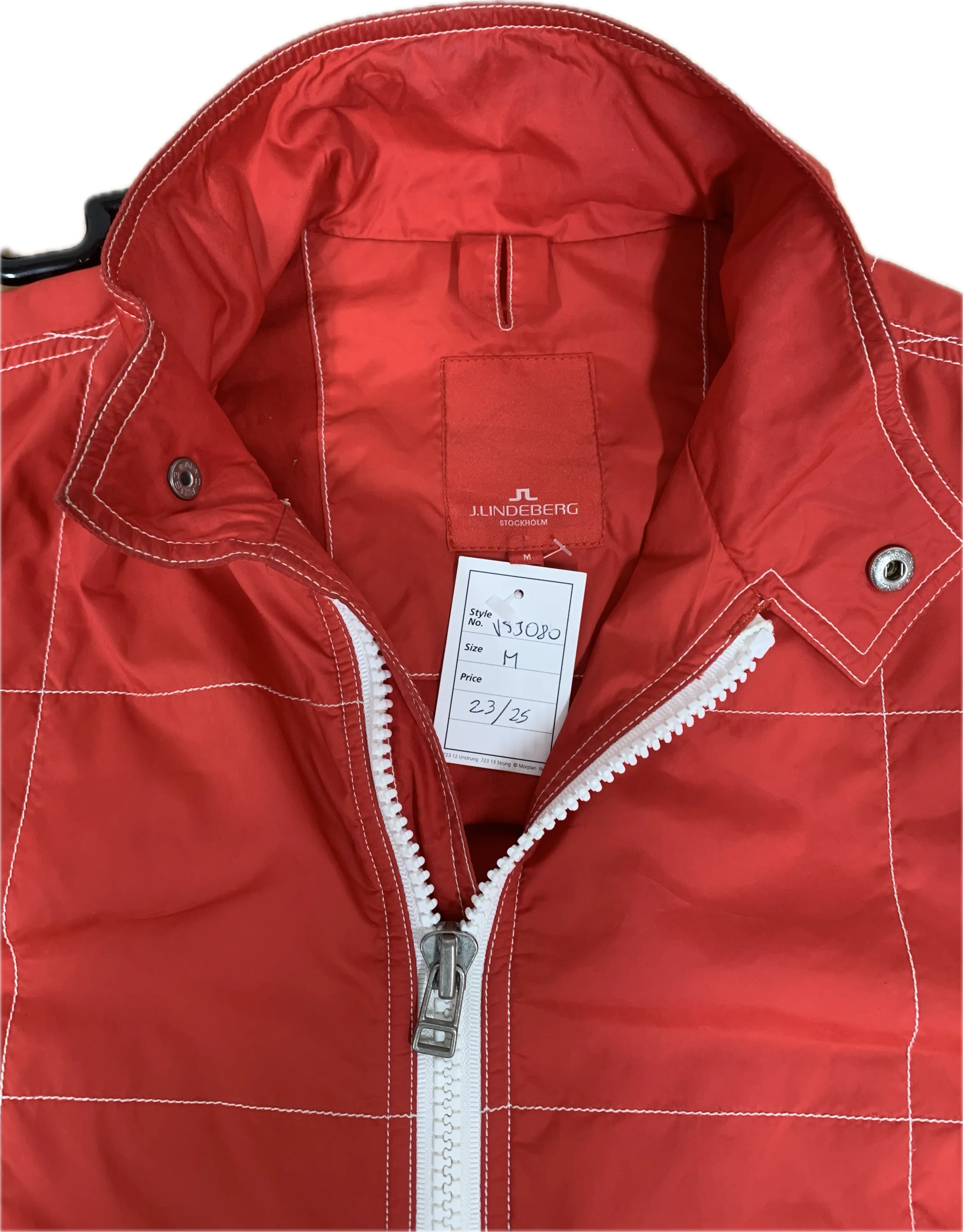  J.Lindeberg Harrington jacket Red - Medium