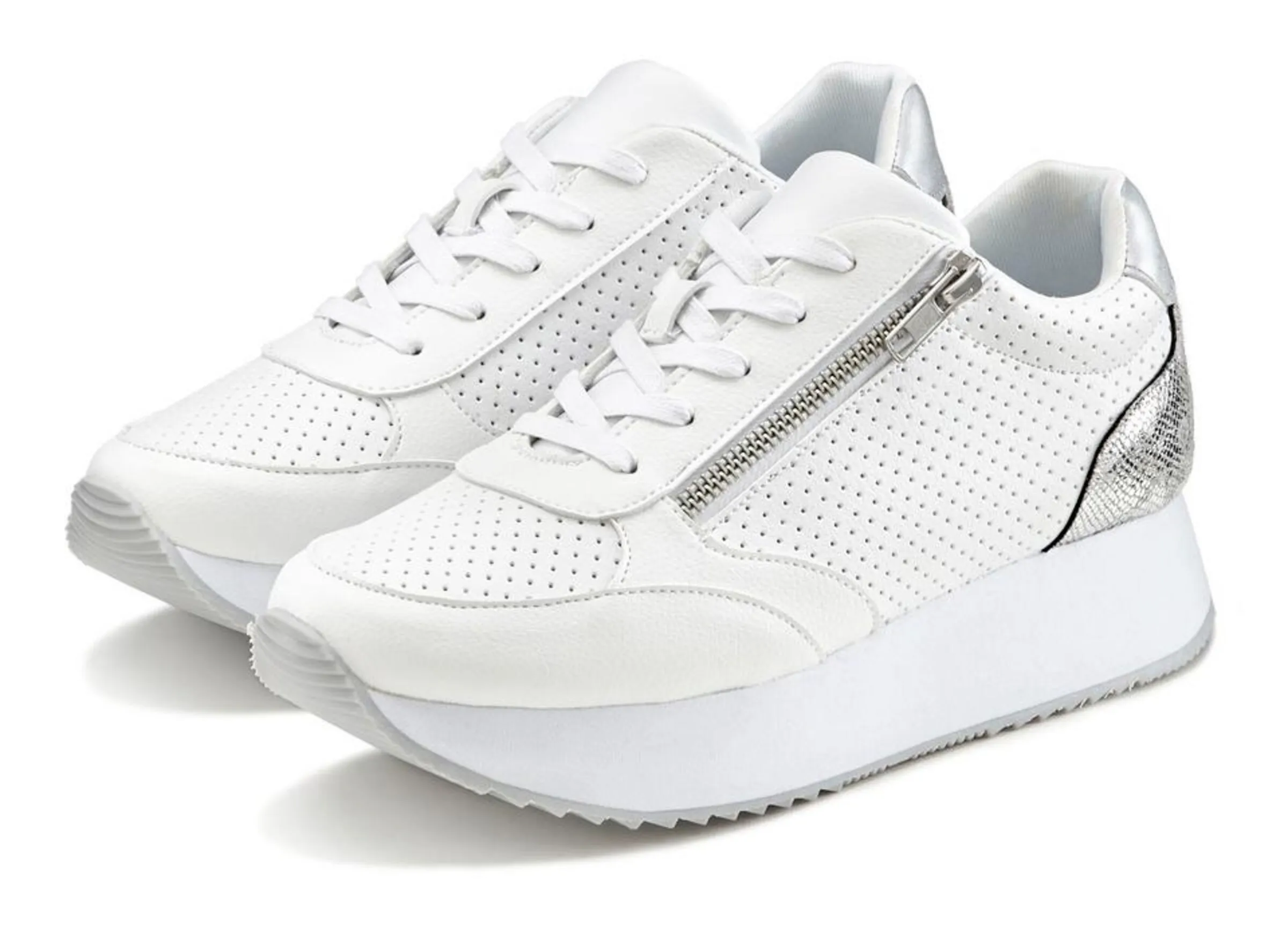 LASCANA Platform trainers in White