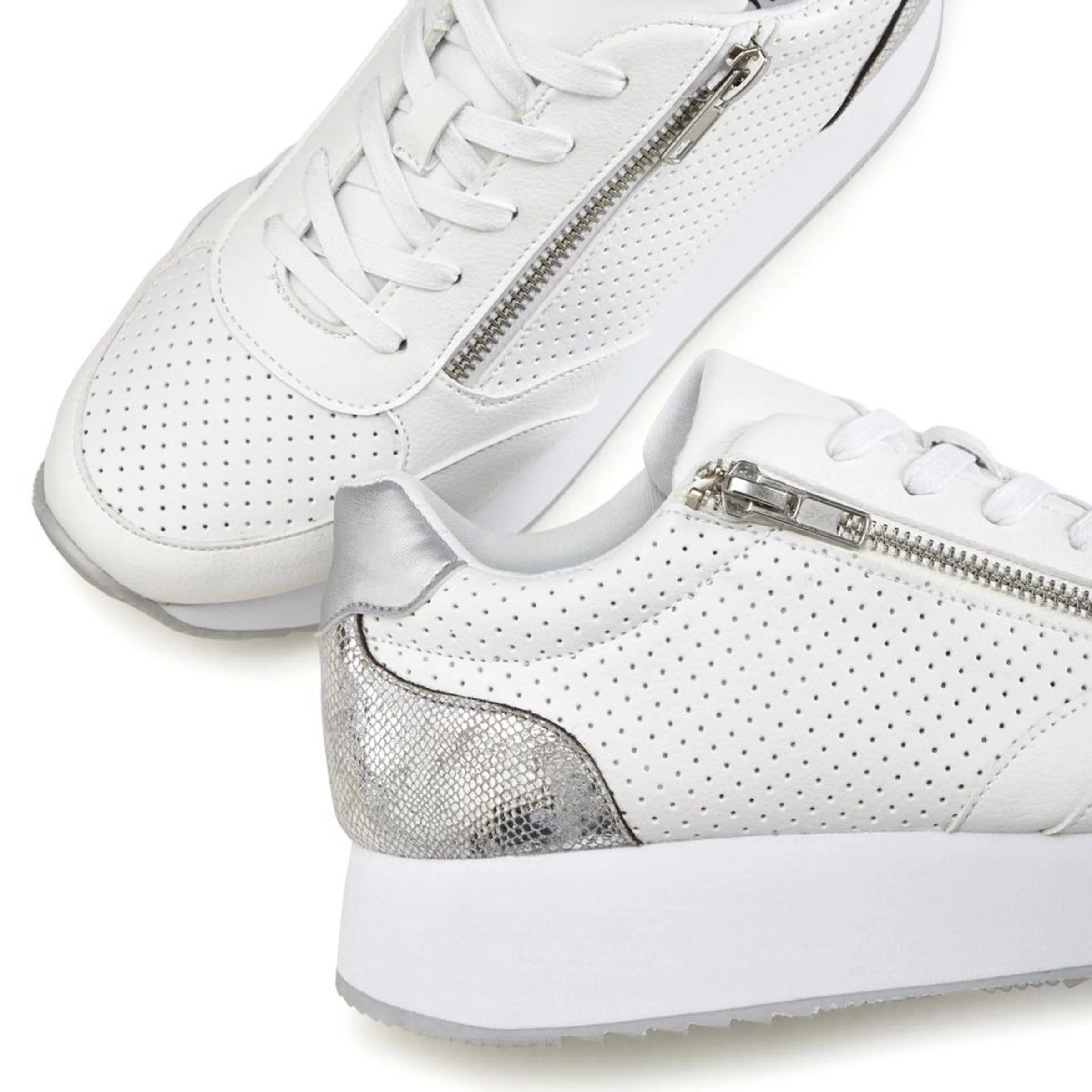 LASCANA Platform trainers in White