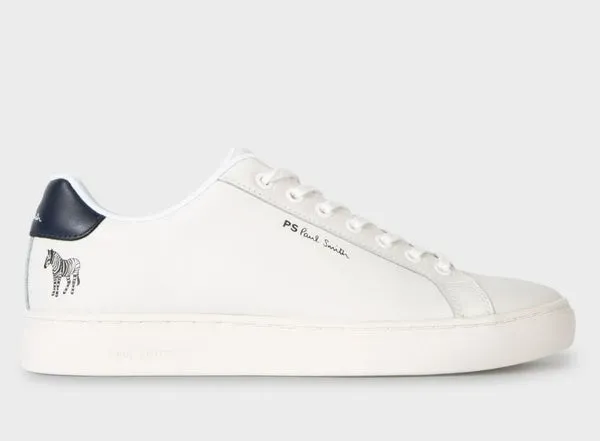 Leather Rex Trainers - White