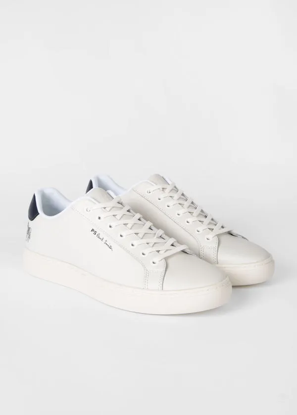 Leather Rex Trainers - White