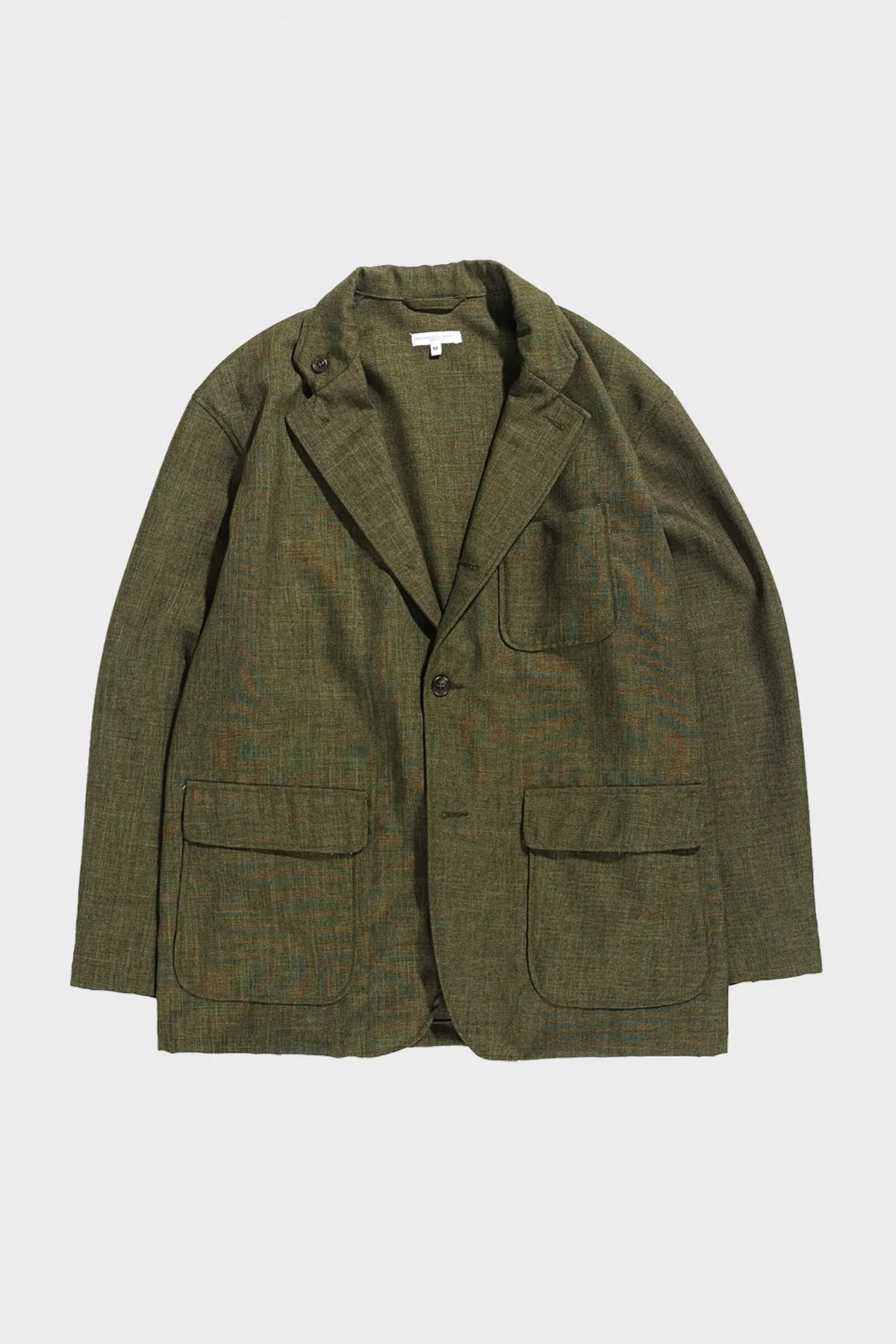 Loiter Jacket - Olive Polyester Sharkskin