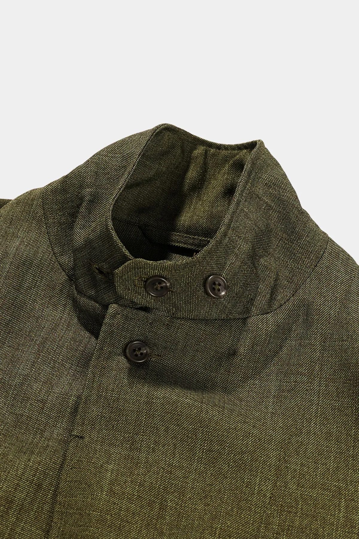 Loiter Jacket - Olive Polyester Sharkskin