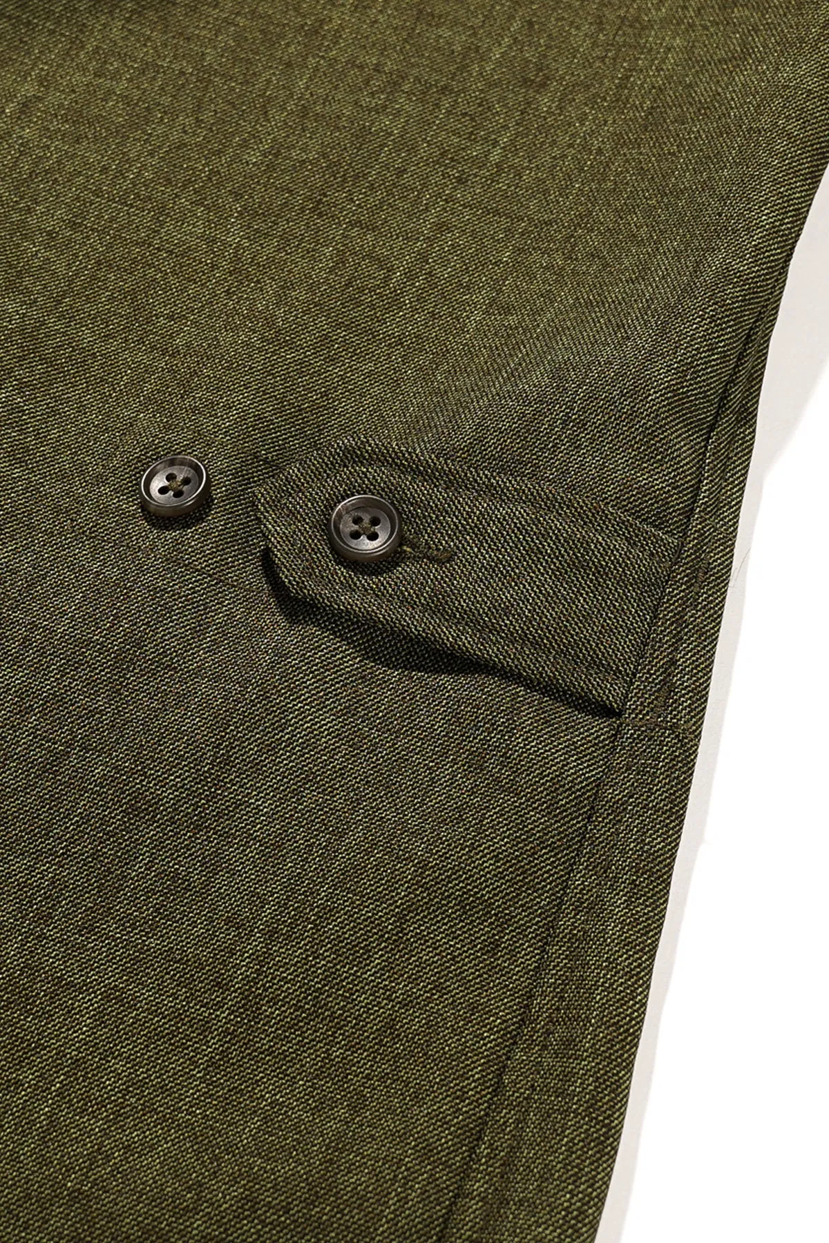 Loiter Jacket - Olive Polyester Sharkskin