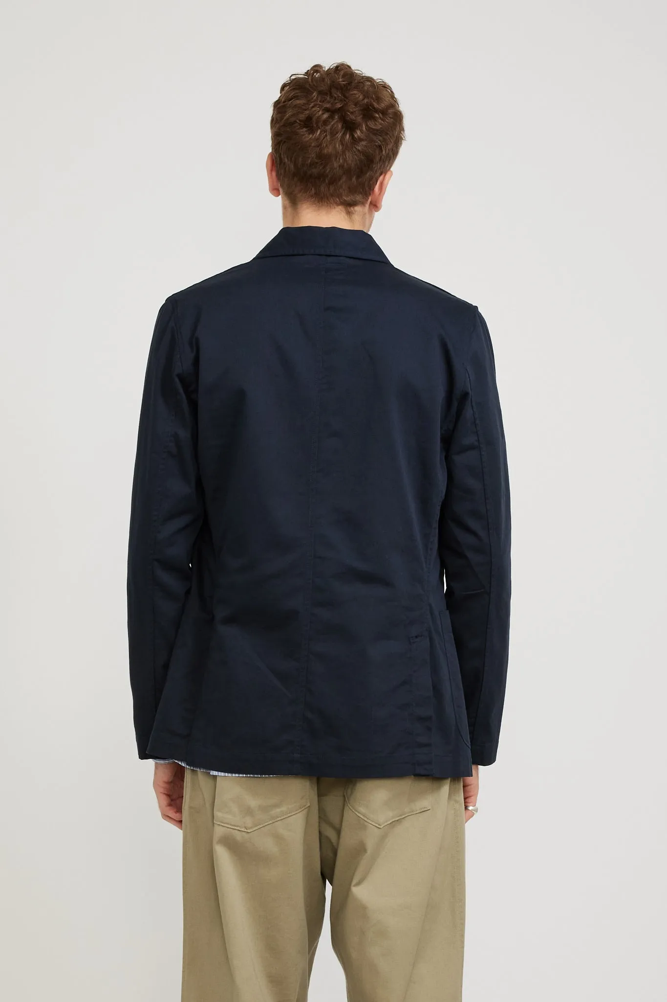 London Jacket Navy Twill