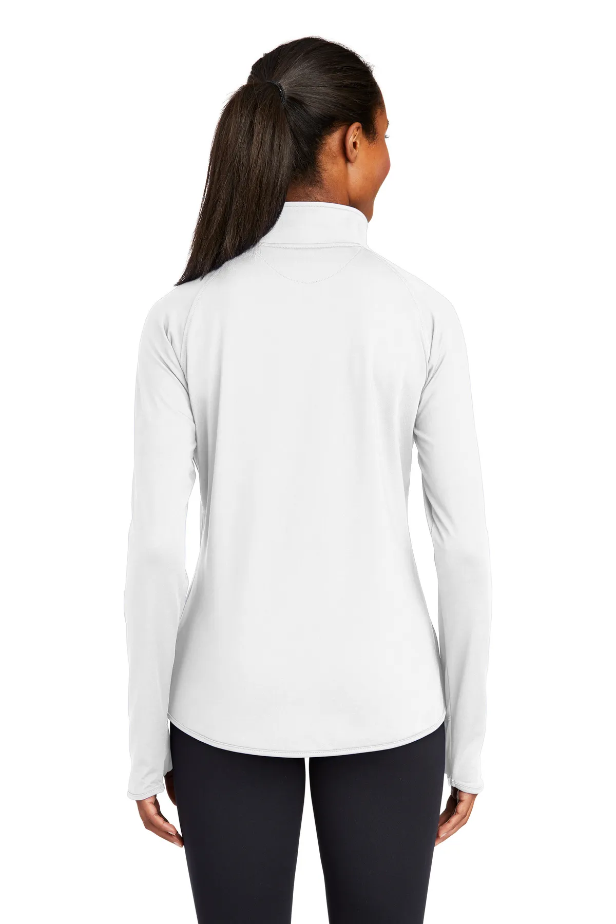 LST850 Sport Tek Ladies Sport Wick Stretch Zip Pullover  SKU: LST850