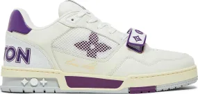 Luis Vuitton Purple Trainers