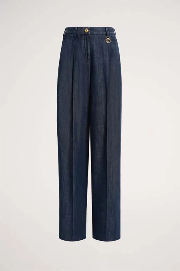 Luisa Spagnoli ONCIA DENIM TROUSERS