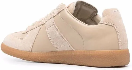 Maison Margiela Replica low-top leather sneakers Neutrals