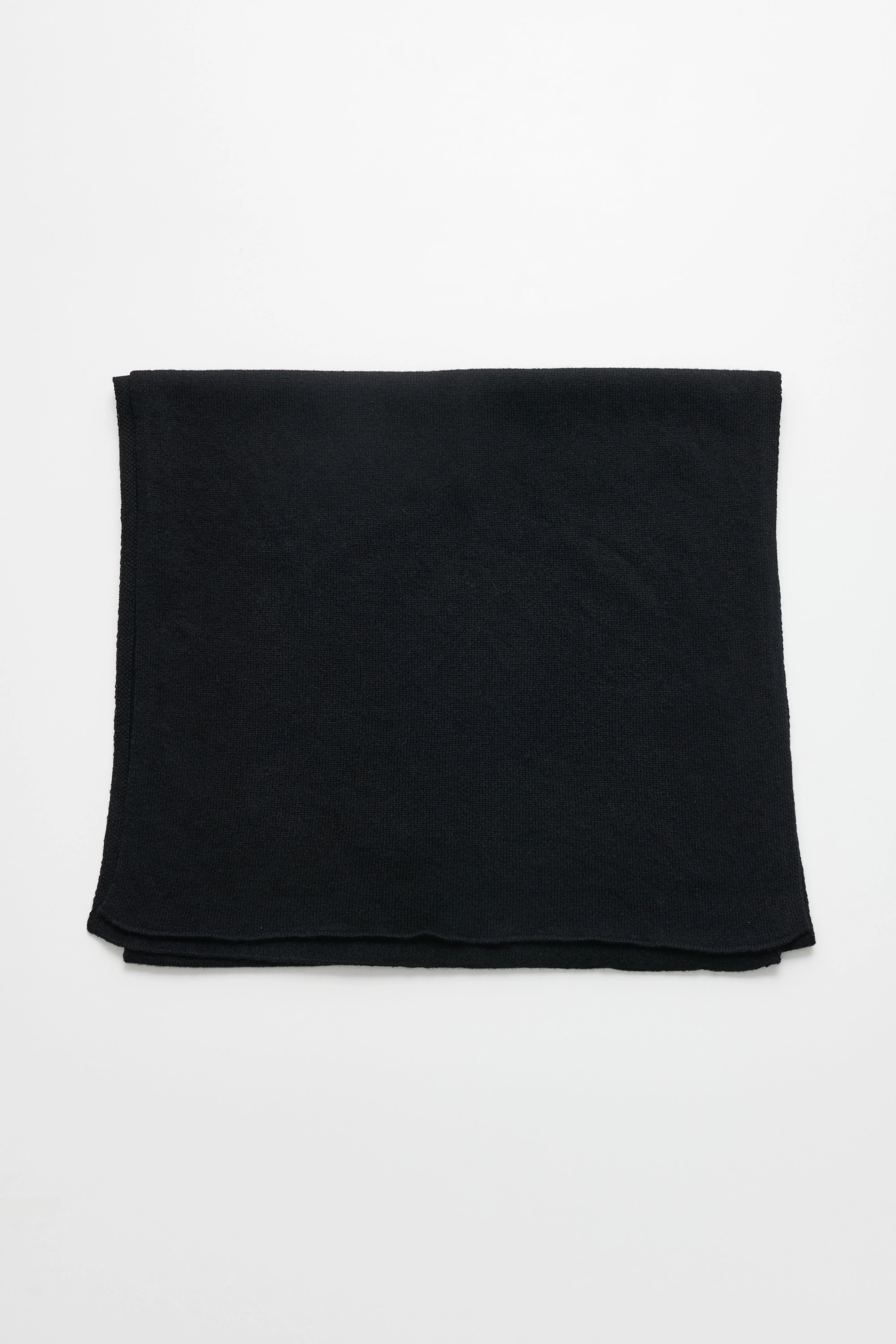 Margaret Howell Oversized Scarf Cashmere Black