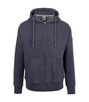 Mens bran full zip hoodie navy marl Trespass